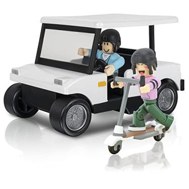 Imagem de Roblox Coleção Celebridade - Brookhaven: Carrinho de Golfe Deluxe Veículo [Inclui Item Virtual Exclusivo]