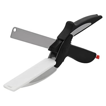 Imagem de Tesoura para Legumes Mimo Style Preto/Cinza/Preto