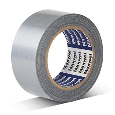 Imagem de Fita adesiva resistente à prova d'água – 4,8 cm 30 metros sem resíduos rasga fita adesiva prata para uso em reparo doméstico, encadernação de carpete, feixes