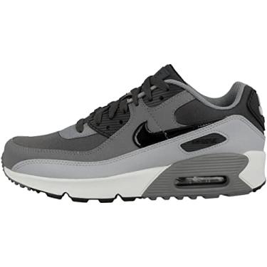 Imagem de Nike Kids Air Max 90 LTR (Big Kid) Anthracite/Black/Dark Grey/Cool Grey 4.5 Big Kid M