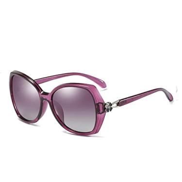 Imagem de Óculos de sol femininos de luxo polarizados moda feminina superdimensionados óculos de sol femininos elegantes óculos de sol, 3, tamanho único