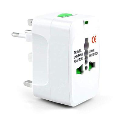 Imagem de Adaptador Tomada Universal Padrão 150 Países Viagem Bivolt - PLP MANIA