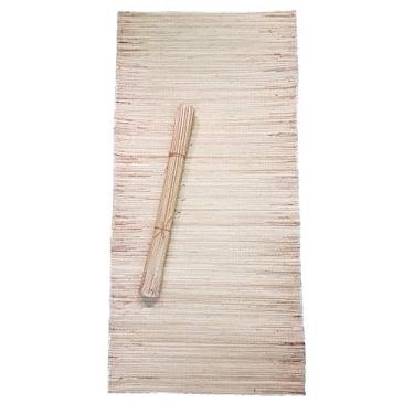 Imagem de Esteira De Praia De Palha Natural 1,70 x 90 cm (Transparente)