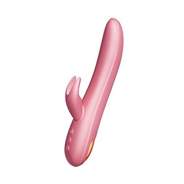 Imagem de Vibrador Aquecimento 12 Velocidades Ponto G Clitóris Estimulação Anal Massageador Vibratório Brinquedo Sexual (Rosa)