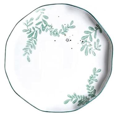 Imagem de PAYNAN Louça de cerâmica Prato de jantar, Prato de bolo, Salada, Prato de jantar Decoração