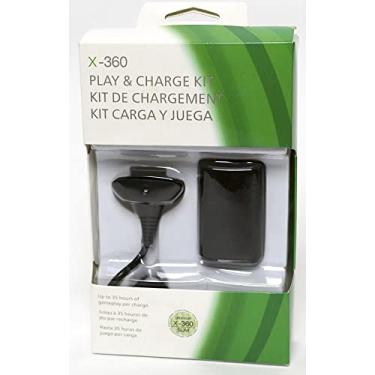Imagem de PONTO DO NERD Bateria Recarregável Ni-Mh para Controle Xbox 360 - Carga Rápida USB - 2,7V - 25 a 35 Horas de Uso