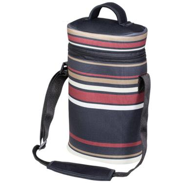 Imagem de Bolsa Maleta Neoprene Para 2 Garrafas Vinho Térmica Viagem