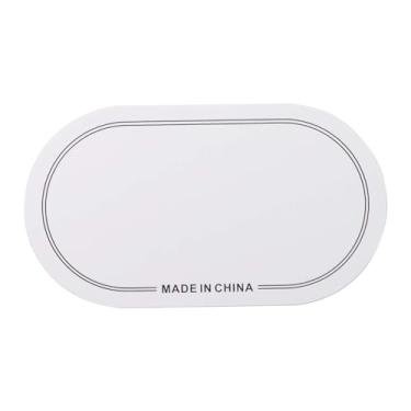 Imagem de Vaveren Remendo de tambor baixo, substituições de remendo de bateria para crianças e adultos, peças portáteis de almofada de chute, acessórios para tocadores, Pedal Duplo Branco