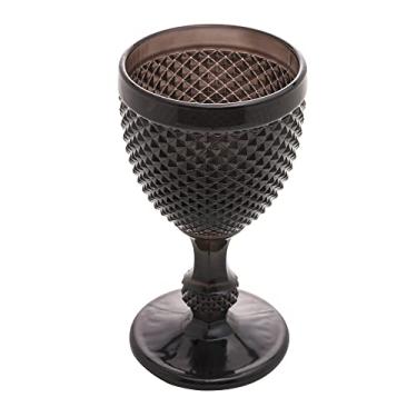 Imagem de WOLFF - Taça de Água De Vidro Bico De Jaca Preta 300Ml