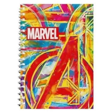 Imagem de Caderno Universitário Marvel Vingadores 1 Matéria 80 Folhas - Culturam