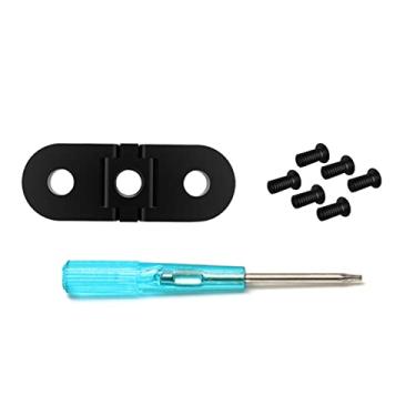 Imagem de ZEZEFUFU Adaptador de parafuso de tripé monopé 1/4 para GoPro Max Hero 10 9 8 acessórios de adaptador de base de montagem preta