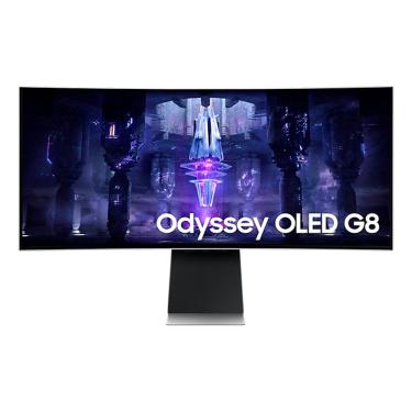 Imagem de Monitor Gamer Samsung Odyssey 34, oled, wqhd, 175Hz, 0.1ms, Plataforma Tizen, tela ultrawide