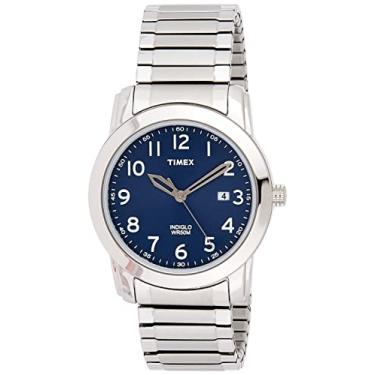 Imagem de Timex Relógio masculino Highland Street, Prateado/azul, NO SIZE, Relógio de quartzo