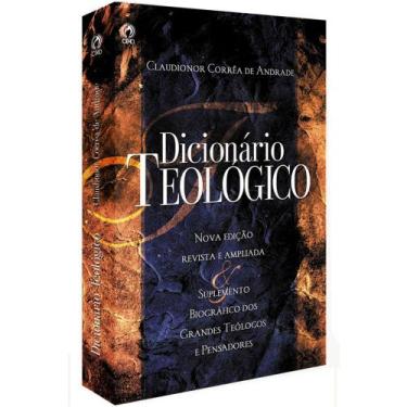 Imagem de Dicionário Teológico  Claudionor De Andrade