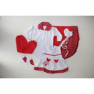 Imagem de Roupinha Saída de Maternidade Vermelha
