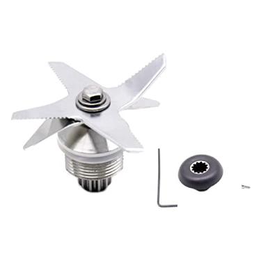 Imagem de Blender Kit de reparo de lâmina úmida com 6 facas, soquete de acionamento, substituição 891 802 compatível com o liquidificador da série Vitamix 5200 recipientes de 1,8 l e recipientes de 940 ml