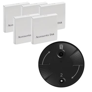 Imagem de Protetores de cera para filtros de aparelho auditivo Phonak, acessórios para aparelhos auditivos Phonak se encaixam com phonak e resound, widex. Kit de limpeza de aparelho auditivo Phonak Disk Phonak