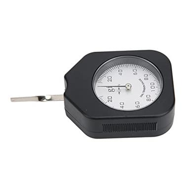 Imagem de Medidor de tensão, puxe e empurre o mostrador do tensiômetro Medidor de tensão Medidor de ponteiro único para interruptor eletrônico para microinterruptor para pressão de contato do relé