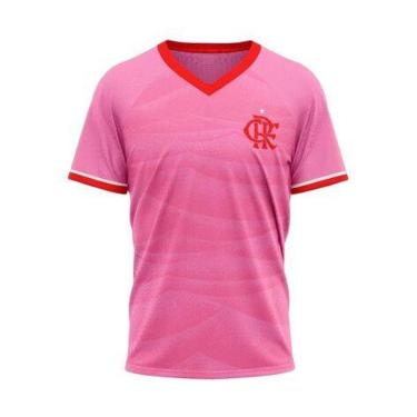 Imagem de Camisa Flamengo Coral Masculina- Outubro rosa-Masculino