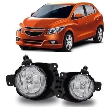 Imagem de Par Farol De Milha Auxiliar Onix 2013 2014 2015 2016 2017 2018 2019