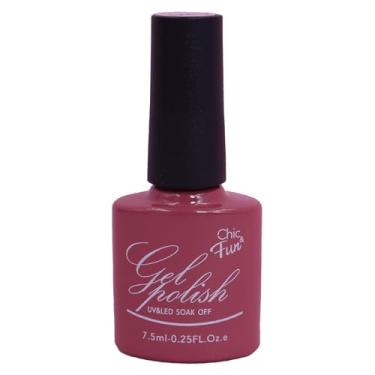 Imagem de Esmalte Em Gel Chic & Fun 7,5ml Led/uv Unhas Manicure Nail C/Registro (070, x 3un)