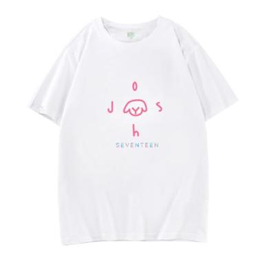 Imagem de Camiseta Seventeen Japan Dome Tour Concert Star Style Support Camiseta estampada algodão camisetas tamanho grande, Joshua, G