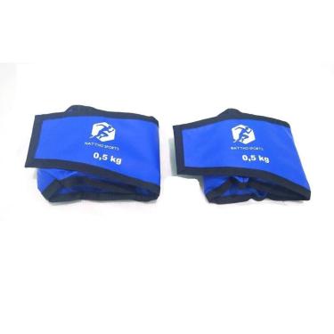 Imagem de Tornozeleira peso 0,500g treino de perna treinamento funcional