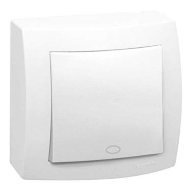 Imagem de Pulsador para Campainha 2A 250V Sistema X Branco Pial Legrand 675005