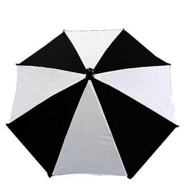 Imagem de sumrica Magic Umbrella/Parasol Magic Tricks Appearing/Vanishing Magic Gimmick Stage Illusion Comedy Props Magcians Accessories(L40cm/15.74") (Black and WHITE-5PCS)