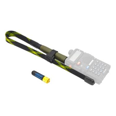 Imagem de Antena walkie-talkie antena de rádio amador tática CS dobrável, banda dupla VHF/UHF 144/430 MHz compatível com Baofeng BF-888S, UV-5R, UV-82, GT-3, UV-9R Plus, UV-XR, UV-S9 Series Rádio bidirecional