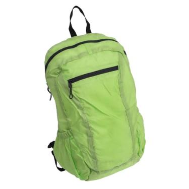 Imagem de Mochila Empacotável Ultraleve de 20L Feita de Tecido Oxford para Camping, Caminhadas, Viagens, Alças de Ombro Respiráveis ​​para Atividades Ao Ar Livre (Grama verde)