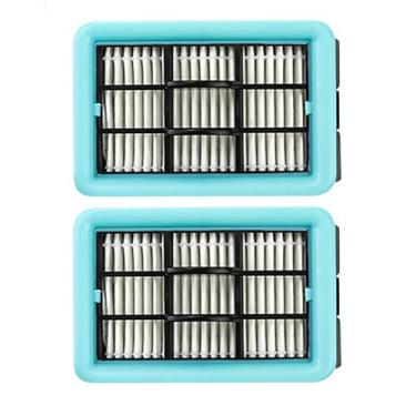 Imagem de HMHAMA Escova de reposição para aspirador de pó HEPA Filtro HEPA para peças de esfregão de chão Bissell Crosswave HF2/3845N/3831, 2 filtros HEPA