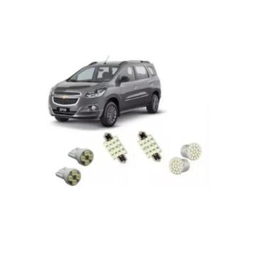 Imagem de Kit Spin Lampadas Led Super Branca Luz Teto Placa Ré - Blue Lion