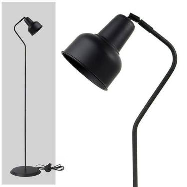 Imagem de Kit com 2 Luminárias Coluna Abajur Piso Chão Spot City - Preto - Trybo