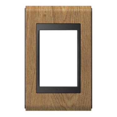 Imagem de  refinatto placa 4x2 3 posições concept preto/avela  - weg