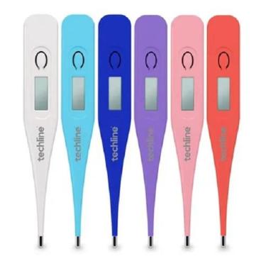 Imagem de Termometro Digital Colorido TS101 CT Techline, Branco