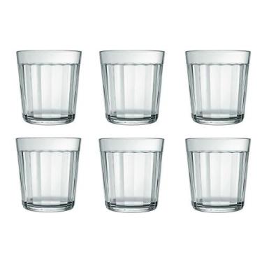 Imagem de Jogo 6 Copos Rocks 2510 Americano 300 Ml - Nadir Figueiredo