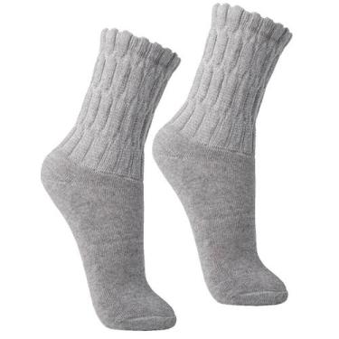 Imagem de Meia Aerobica AF 04810-003 Lupo, Cinza, M - 37 Ao 40