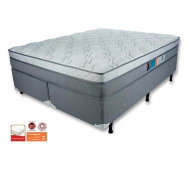 Imagem de Conjunto Box Original Queen Bipartida - Colchão Queen Luckspuma Mola P