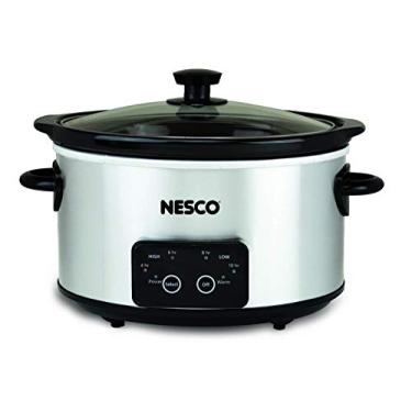Imagem de Nesco DSC-4-25, Digital Slow Cooker, 4 Quart, Silver