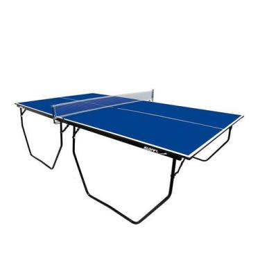 Imagem de MESA DE PING PONG MDF 15mm C/ RODAS, SUPORTE E REDE - KLOPF 1009