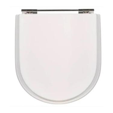 Imagem de Tampa Vaso Sanitário MDF Laqueado Vogue Plus - Sicmol, Branco