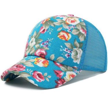 Imagem de Boné De Beisebol Feminino Estampas Florais RANAWEELA JH1007 - ElaShopp