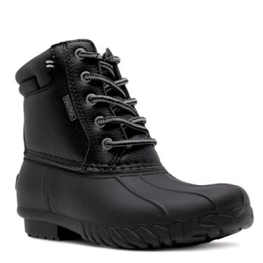 Imagem de Nautica Bota de pato impermeável infantil para inverno |meninos-meninos| (criança grande/criança pequena/bebê), Preto channing, 1 Little Kid