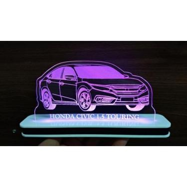 Imagem de Luminária Decorativa com LED Civic G10 - Hobbies do Ofício, Rosa