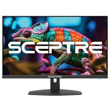 Imagem de Sceptre Novo monitor de jogos de 68.6 cm 100Hz 1ms DisplayPort HDMI x2 100% sRGB AMD FreeSync alto-falantes embutidos, cuidados com os olhos máquina sem moldura preta 2024 (E275W-FW100T)