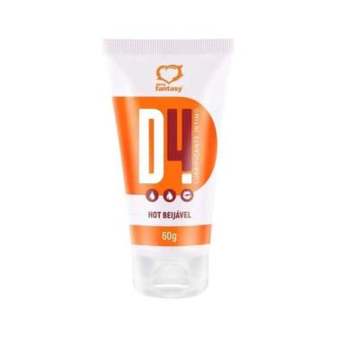 Imagem de D4 Lubrificante Íntimo Aromático Beijável 60g Base D'água - S Fantasy