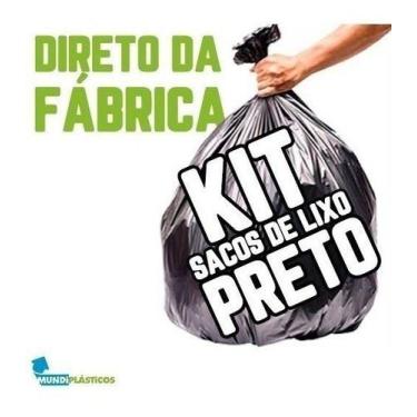 Imagem de Kit Saco Lixo 100lts 100un Reforçadíssimo + 200un Reforçado - HIGIPACK