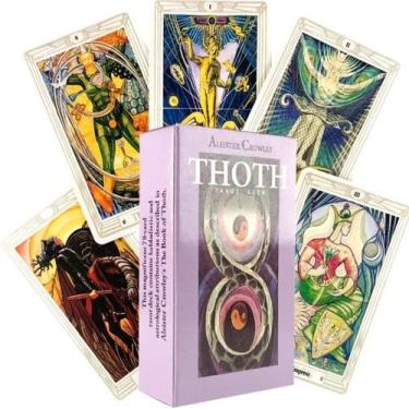 Imagem de Thoth Tarot Deck Tarô De Thoth De Aleister Crowley Baralho de Cartas d