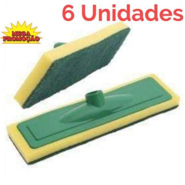 Imagem de Kit 6 Unidades Lava azulejo, Esfregão,  - Dtudo , Cores Variadas